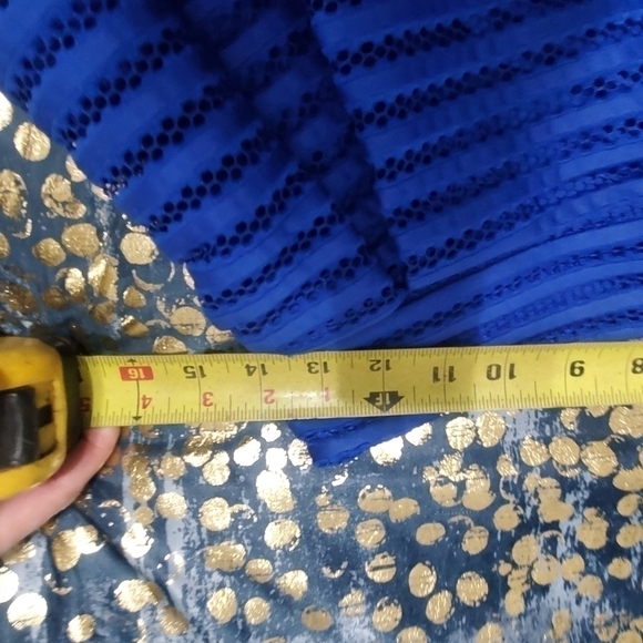 Skater Flare Woman's Blue skirt - Picture 4 of 4